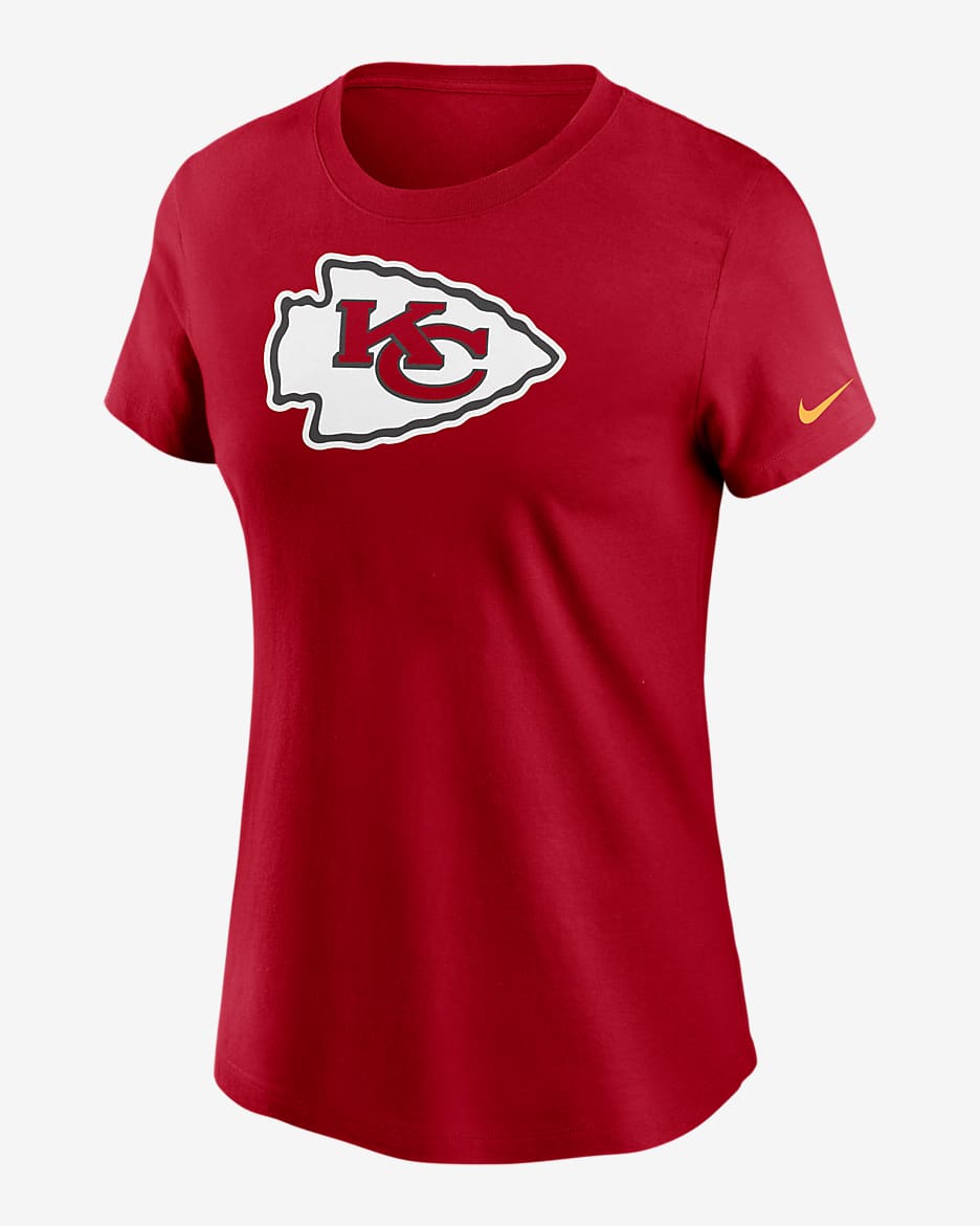 Nike Logo Essential NFL Kansas City Chiefs Women s T Shirt. Nike